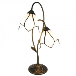 Lampa Stołowa Tiffany Kwiaty E Clayre & Eef