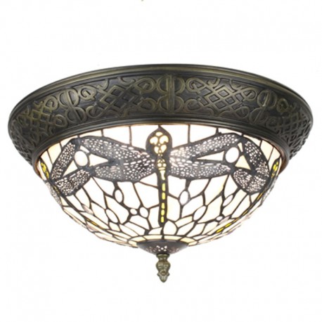 Lampa Tiffany Plafon J Clayre & Eef