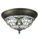 Lampa Tiffany Plafon O Clayre & Eef