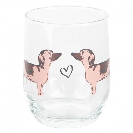 Szklanki w Jamniki i Serca B Clayre & Eef