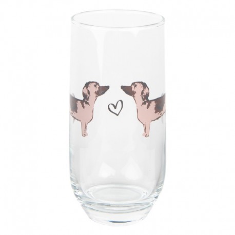 Szklanki w Jamniki i Serca A Clayre & Eef