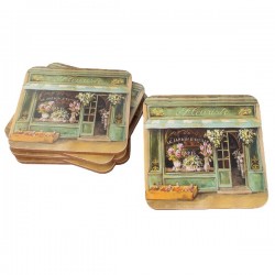 Podkładki Korkowe Pod Kubek Prowansja 1