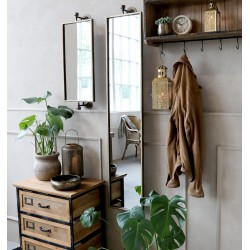 Lustro z Półkami Chic Antique Obrotowe