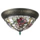 Lampa Tiffany Plafon Kolorowa B Clayre & Eef