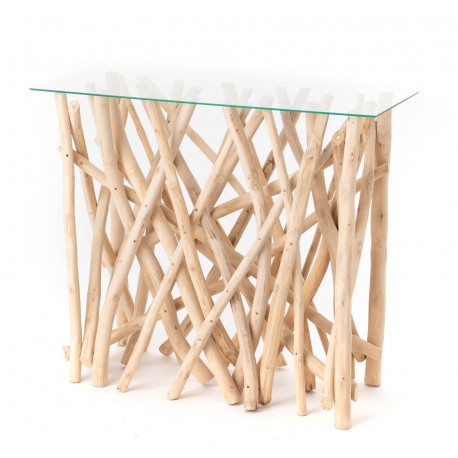 Konsola w Stylu Rustykalnym Gałęzie