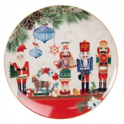 Talerzyki Świąteczne Porcelanowe Clayre & Eef