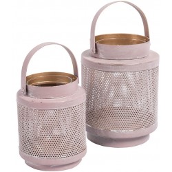 Metalowy Lampion Belldeco Rose 1