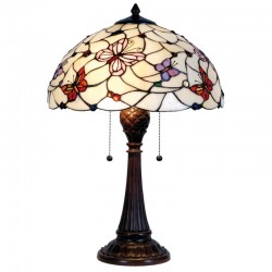 Witrażowa Lampa Stołowa Tiffany F Clayre & Eef