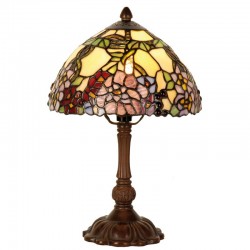 Witrażowa Lampa Stołowa Tiffany S Clayre & Eef