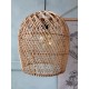 Rattanowa Lampa Boho Chic Antique A