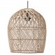 Rattanowa Lampa Boho Chic Antique B