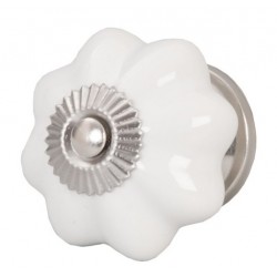 Białe Gałki Do Mebli 2