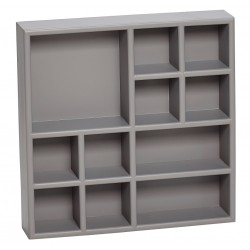 Półka Wisząca Szara Hubsch 1