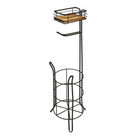 Stojak Na Papier Toaletowy z Koszem i Tacką Clayre & Eef