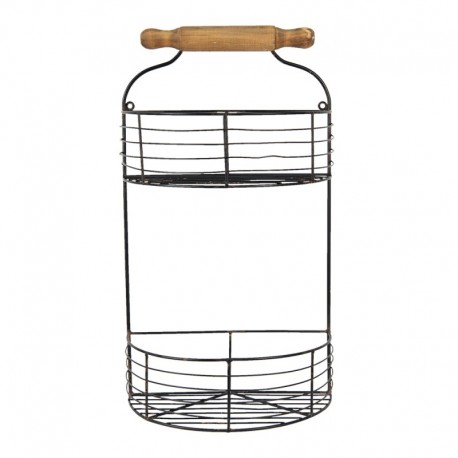 Kosze Ścienne w Stylu Rustykalnym Clayre & Eef