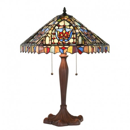 Lampa Stołowa Tiffany 7A Clayre & Eef