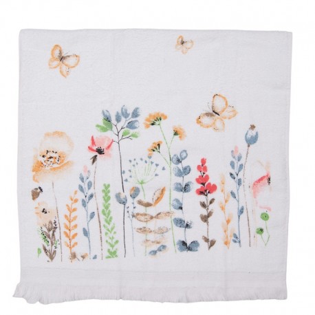 Ręcznik Do Rąk w Kwiaty C Clayre & Eef