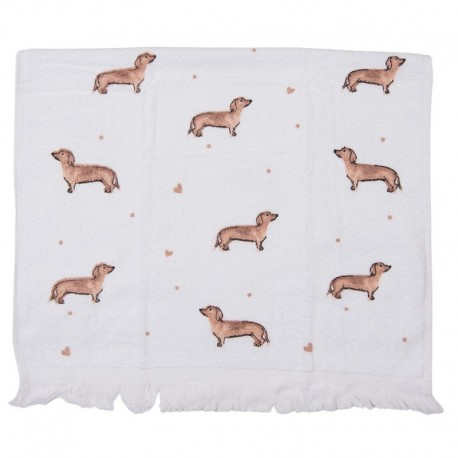 Ręcznik Do Rąk z Jamnikami A Clayre & Eef