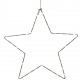 Świecąca Gwiazda Bożonarodzeniowa Chic Antique 57 cm