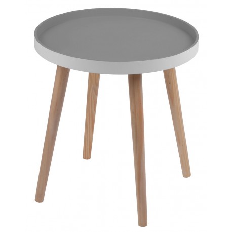 Stolik w Stylu Skandynawskim Szary 1