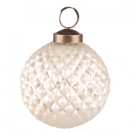 Szklane Bombki Perłowe Clayre & Eef