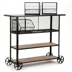 Regał Loft Na Kółkach