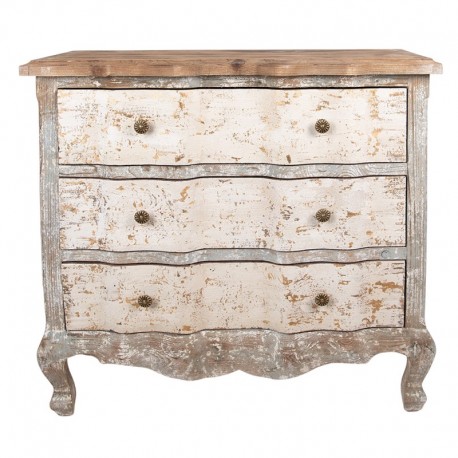 Komoda w Stylu Prowansalskim Postarzana D Clayre & Eef