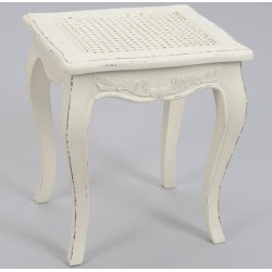 Stołek w Stylu Fransukim Biały