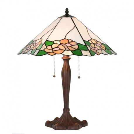 Lampa Stołowa Tiffany 3D Clayre & Eef