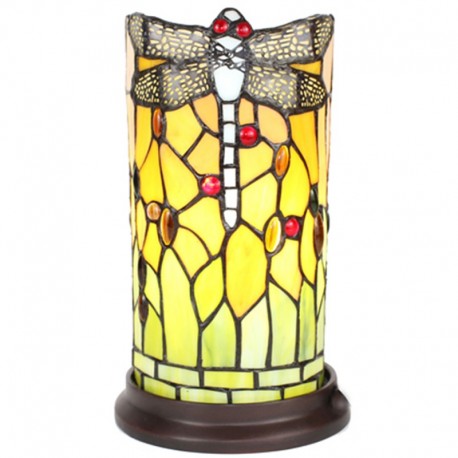 Lampa Witrażowa Tiffany Kolumna C Clayre & Eef