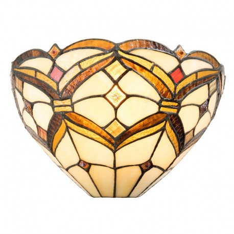 Kinkiet Witrażowy Tiffany 1A Clayre & Eef
