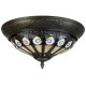Lampa Tiffany Plafon R Clayre & Eef