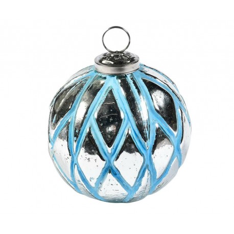Bombka Belldeco Antique Blue Bosco 1A