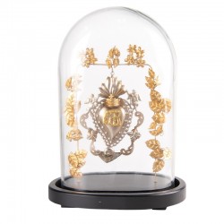 Dekoracja w Szklanym Kloszu 37 cm Clayre & Eef