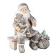 Figurka Świąteczna Mikołaj z Dzieckiem A Clayre & Eef