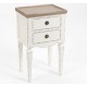 Stolik Nocny Prowansalski Biały