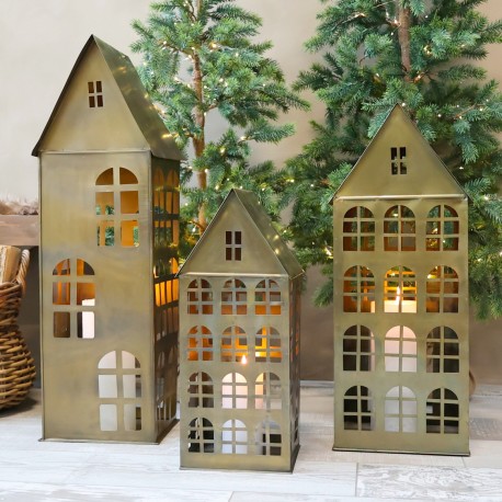 Metalowy Lampion z Sercem