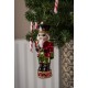 Zawieszka Choinkowa Świąteczna Szklana F Clayre & Eef