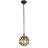 Lampa Tiffany Wisząca Kula Clayre & Eef