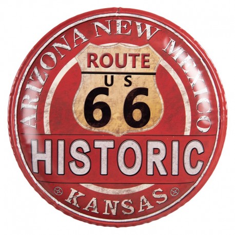 Metalowa Tabliczka Vintage Route 66 B Clayre & Eef