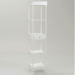 Metalowy Regał w Stylu Prowansalskim