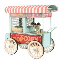 Metalowy Model Retro Wózek Do Popcornu Clayre & Eef