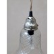 Szklana Lampa Chic Antique Dzwonek B