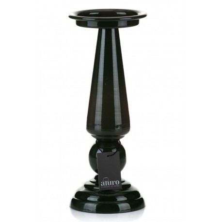 Metalowy Świecznik Aluro Mukti Zielony