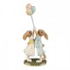 Figurka Zajączków z Balonami Clayre & Eef