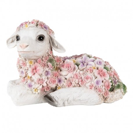 Figurka Owca w Kwiatkach Clayre & Eef