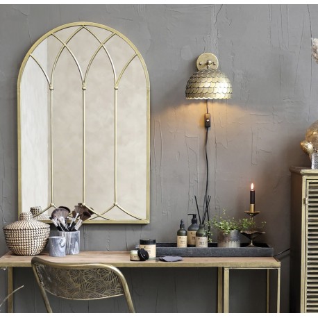 Kinkiet w Stylu Skandynawskim Chic Antique Łuski