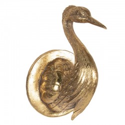 Złota Dekoracja Ścienna Ptak A Clayre & Eef