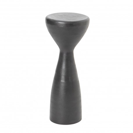 Metalowy Stolik Boczny Czarny C