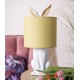Lampa Zając Stołowa Biała C Clayre & Eef